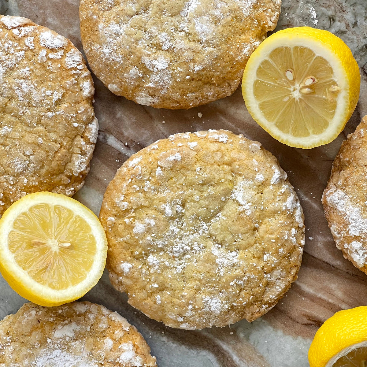 Lemon (Poppy) Cloud Cookies