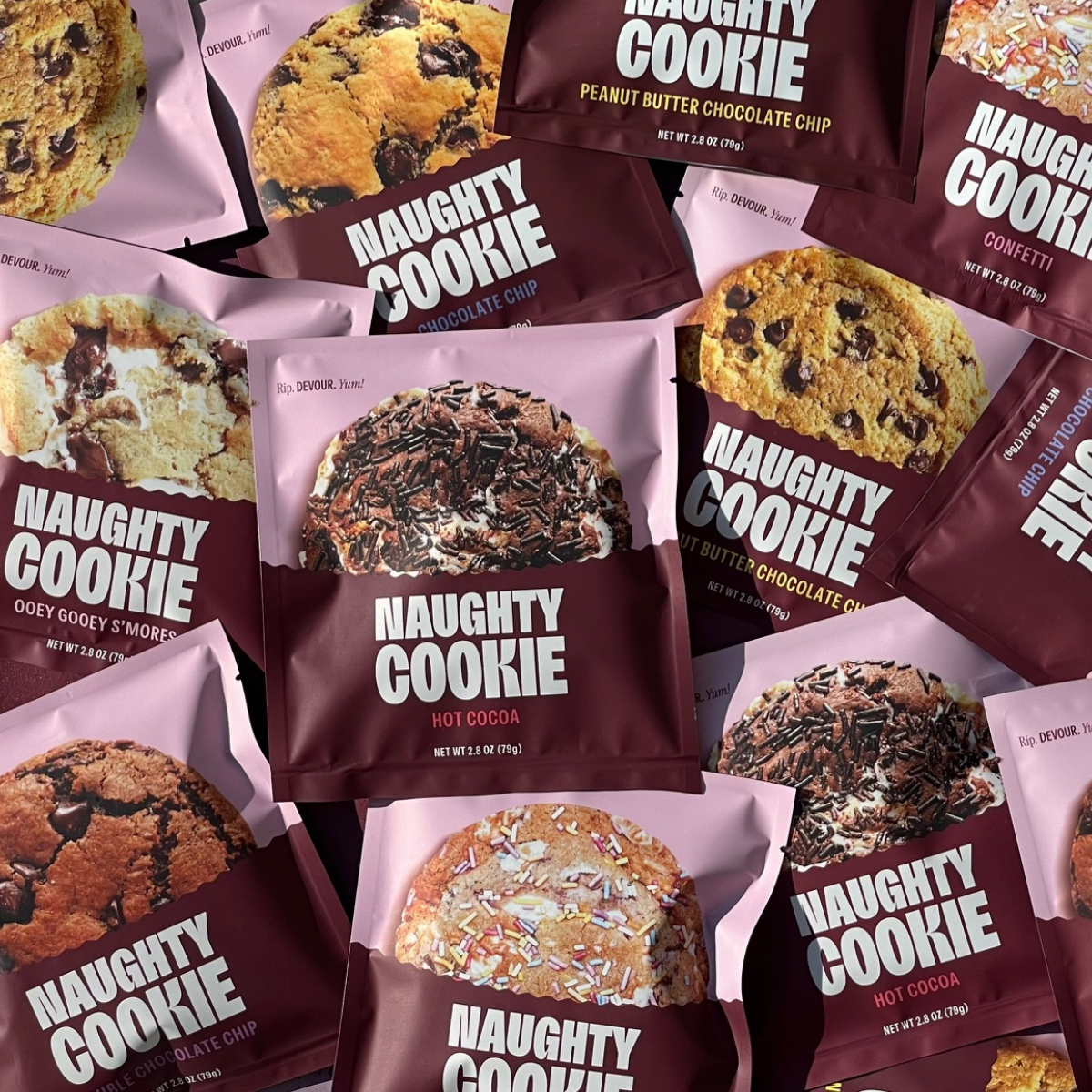 The Naughty Cookie Collage Box