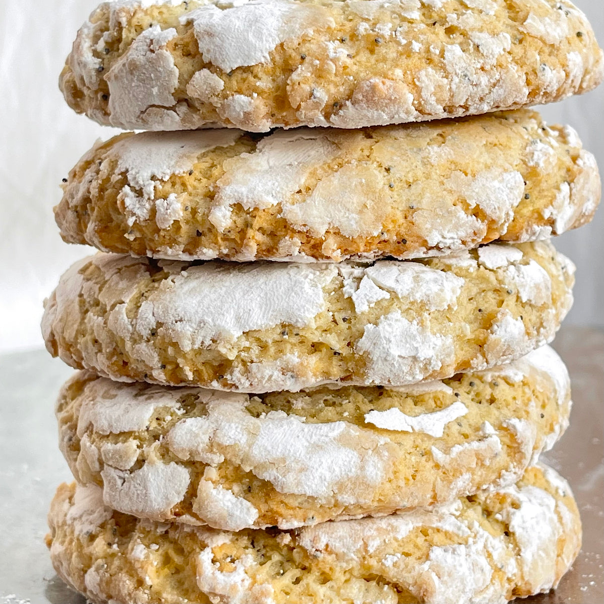 Lemon (Poppy) Cloud Cookies