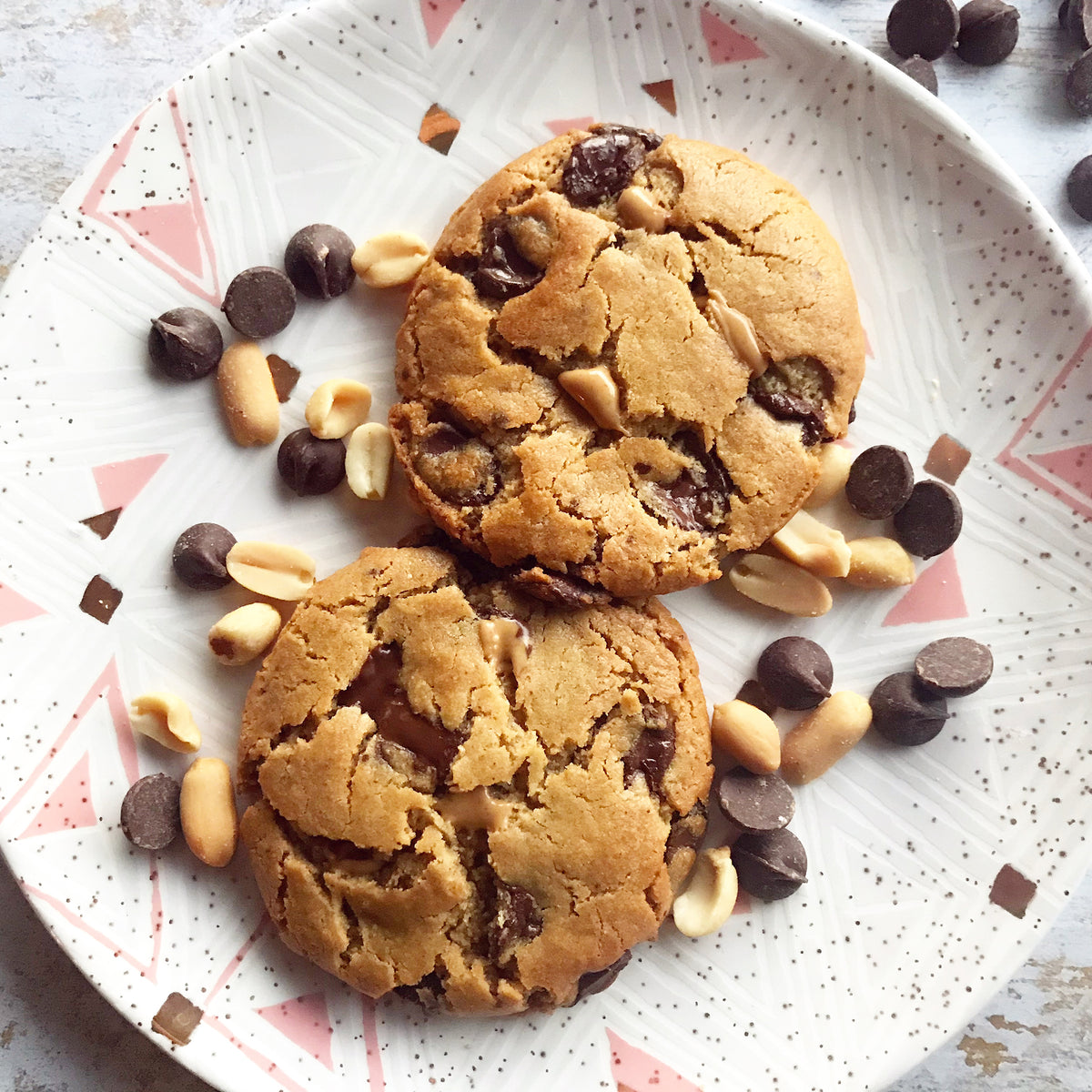 Peanut Butter Chocolate Chip Cookies